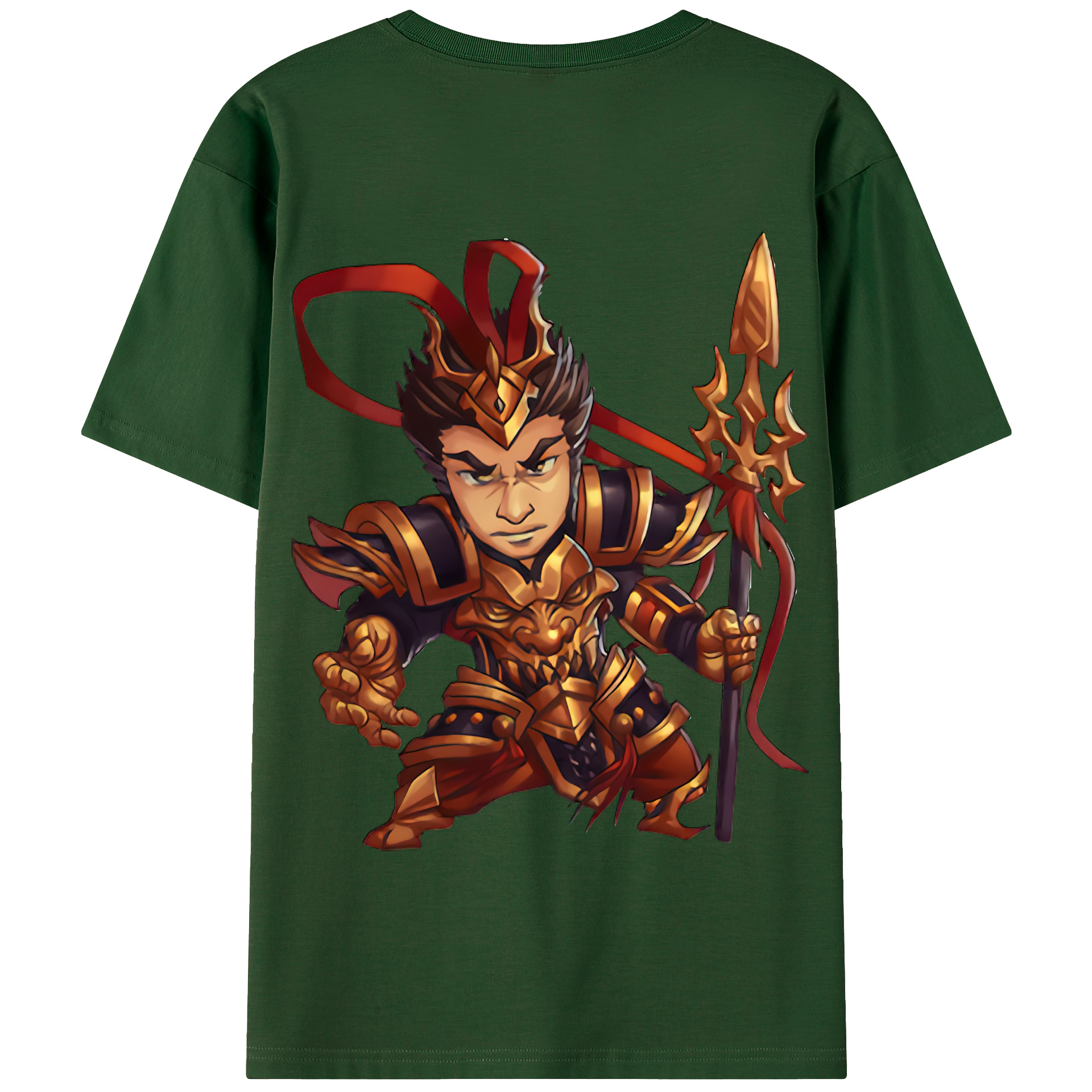 リーグ・オブ・レジェンド League of Legends LOL 綿100％半袖Tシャツ（背面プリント）